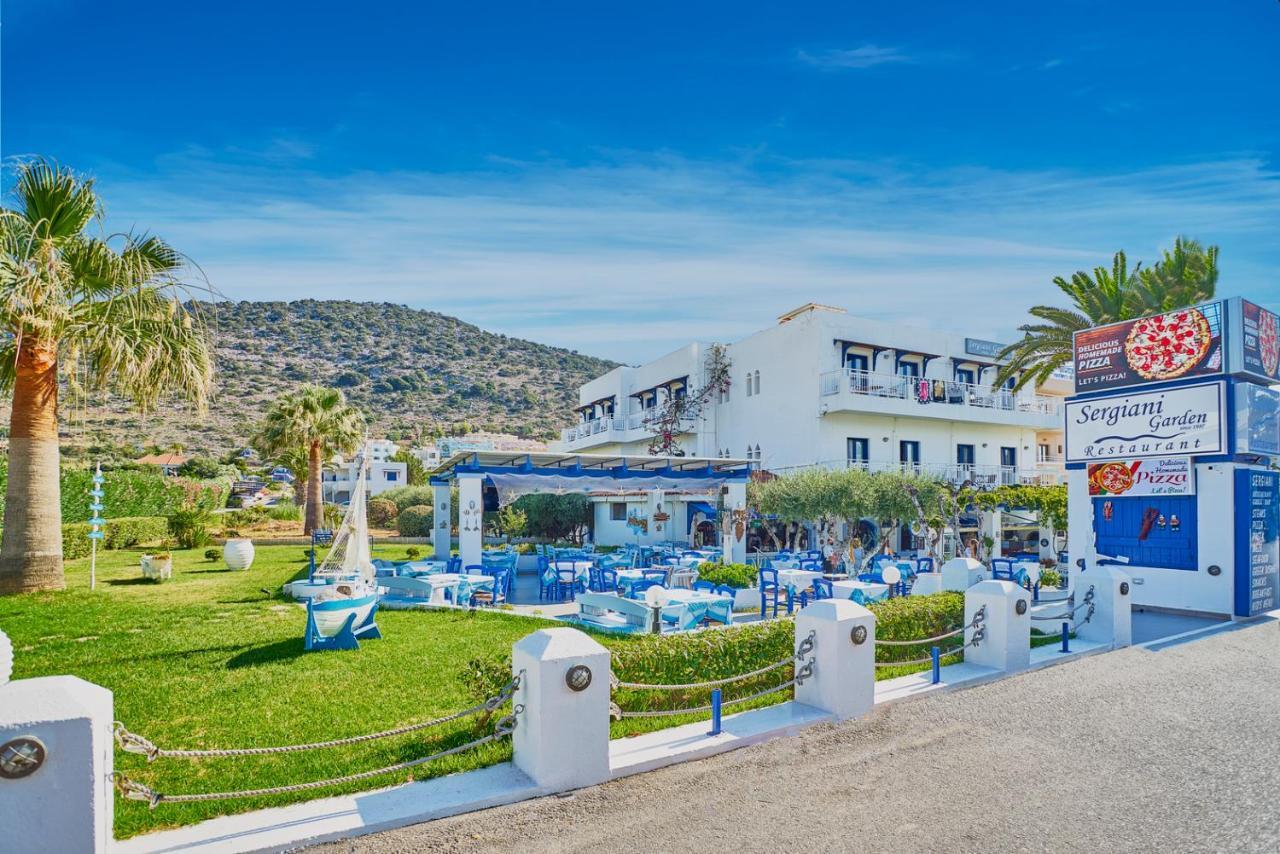Sergiani Garden Hotel Apartments Sztalída Kültér fotó