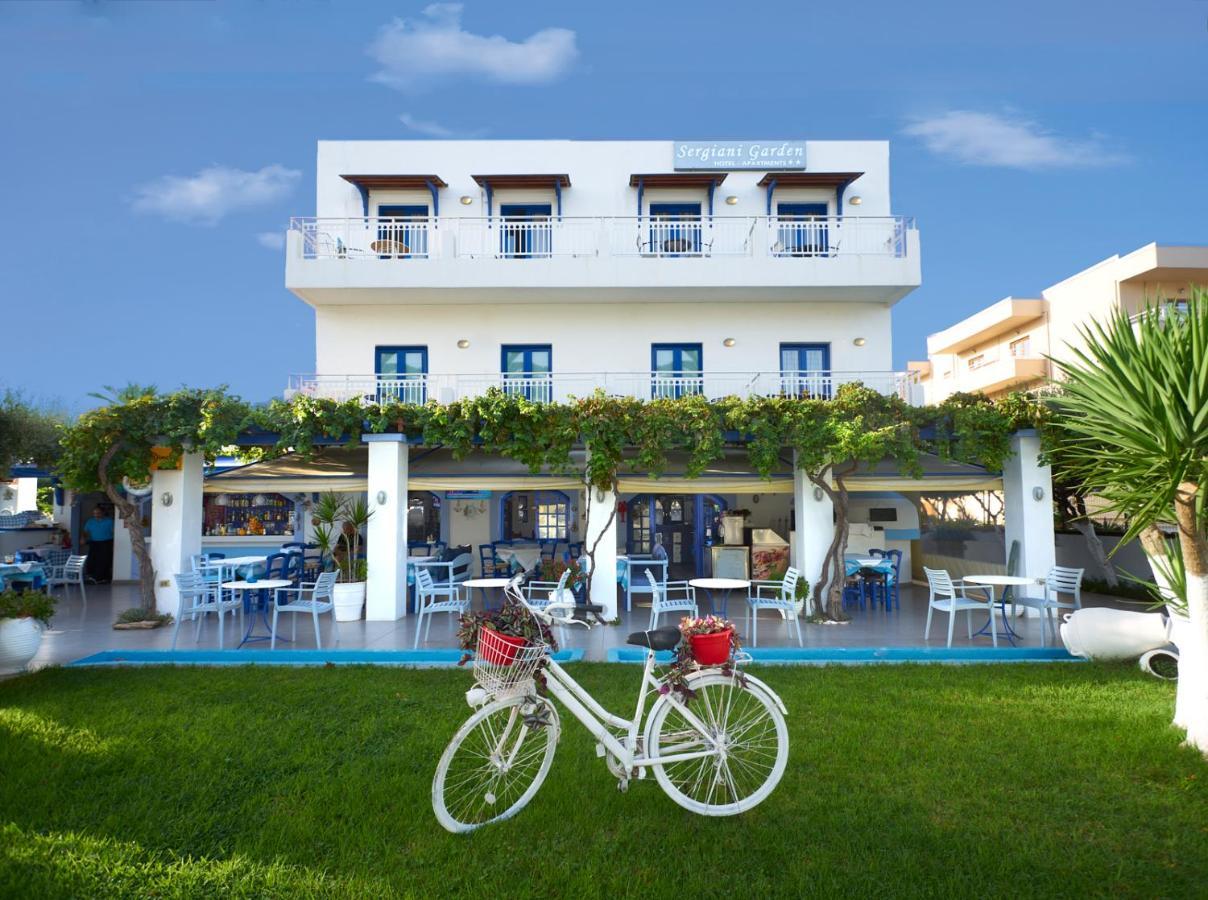 Sergiani Garden Hotel Apartments Sztalída Kültér fotó