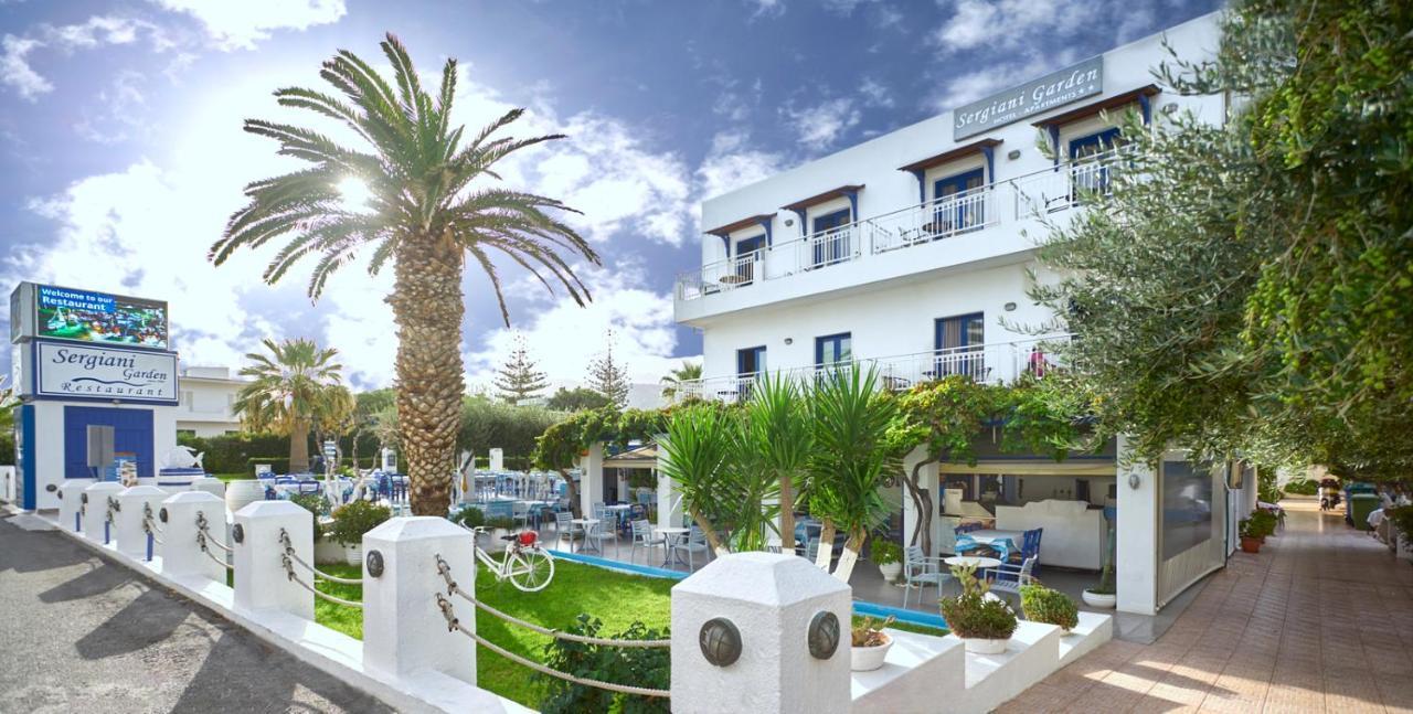 Sergiani Garden Hotel Apartments Sztalída Kültér fotó