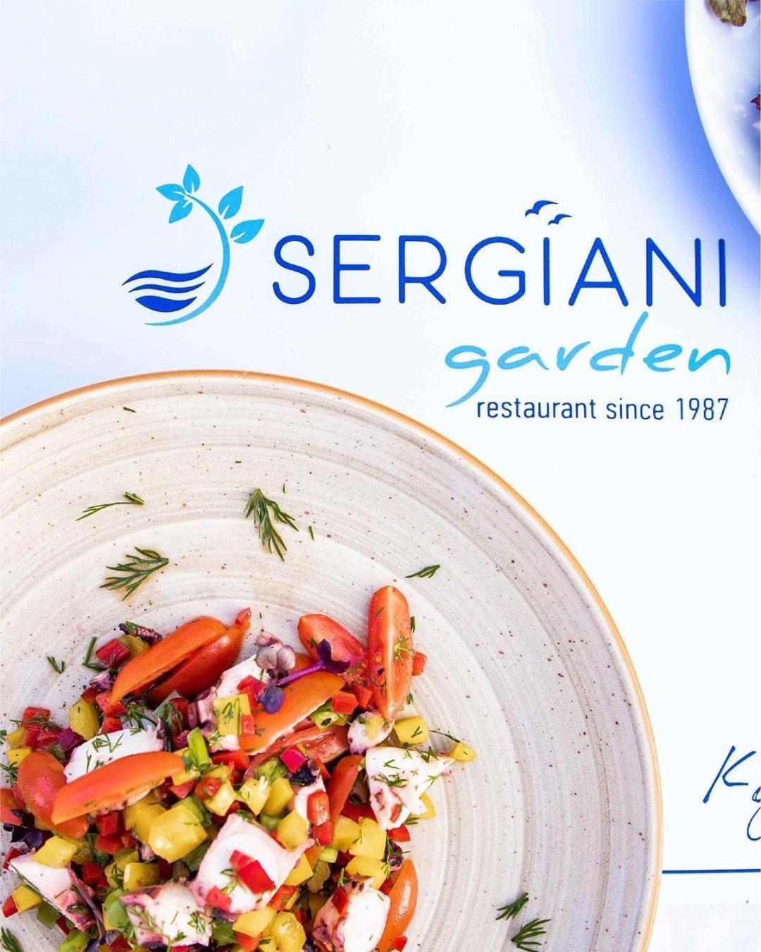 Sergiani Garden Hotel Apartments Sztalída Kültér fotó